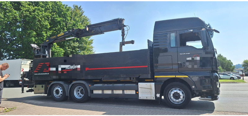 MAN TGX 26.440 6x2 LLW Pritsche mit Kran Palfinge - Madelveok/ Platvormveok, Kraanaga veoauto: pilt 2 MAN TGX 26.440 6x2 LLW Pritsche mit Kran Palfinge - Madelveok/ Platvormveok, Kraanaga veoauto: pilt 2