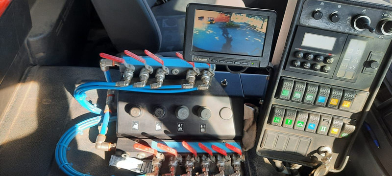 Tänavapühkimismasin Mercedes-Benz 1824 Axor 1-Hand: pilt 8