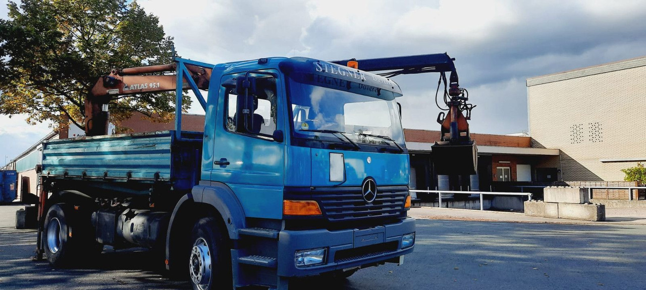 Mercedes-Benz 1828K 4x2 Kipper KRAN+Funk/Greifer - Kallurauto, Kraanaga veoauto: pilt 4 Mercedes-Benz 1828K 4x2 Kipper KRAN+Funk/Greifer - Kallurauto, Kraanaga veoauto: pilt 4