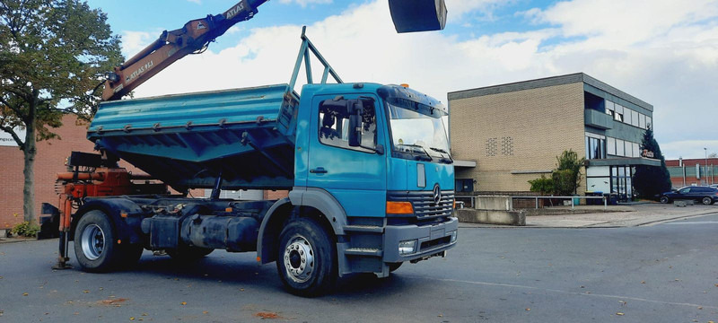 Mercedes-Benz 1828K 4x2 Kipper KRAN+Funk/Greifer - Kallurauto, Kraanaga veoauto: pilt 2 Mercedes-Benz 1828K 4x2 Kipper KRAN+Funk/Greifer - Kallurauto, Kraanaga veoauto: pilt 2