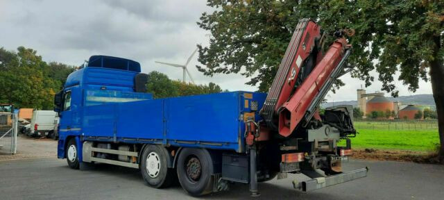 Mercedes-Benz 2544 Pritsche mit Kran Hiab XS am Heck - Madelveok/ Platvormveok, Kraanaga veoauto: pilt 3 Mercedes-Benz 2544 Pritsche mit Kran Hiab XS am Heck - Madelveok/ Platvormveok, Kraanaga veoauto: pilt 3