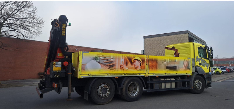 Mercedes-Benz 2636 Axor 3-Achser 6x2 mit Kran PK14002+Funk - Madelveok/ Platvormveok, Kraanaga veoauto: pilt 4 Mercedes-Benz 2636 Axor 3-Achser 6x2 mit Kran PK14002+Funk - Madelveok/ Platvormveok, Kraanaga veoauto: pilt 4