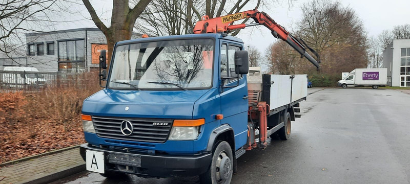 Mercedes-Benz 814 Pritsche mit Kran+Greifer - Madelveok/ Platvormveok, Kraanaga veoauto: pilt 3 Mercedes-Benz 814 Pritsche mit Kran+Greifer - Madelveok/ Platvormveok, Kraanaga veoauto: pilt 3
