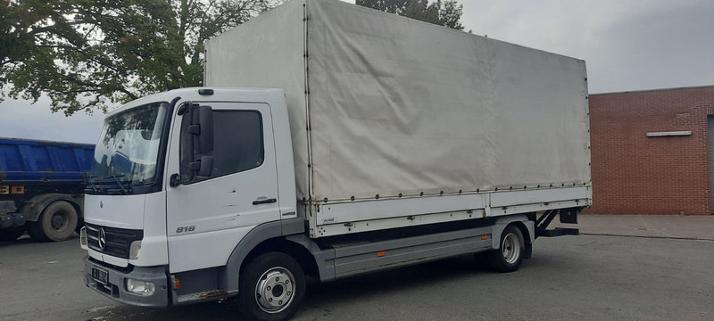 Mercedes-Benz 816 Pritsche Plane - Tent veoauto: pilt 3 Mercedes-Benz 816 Pritsche Plane - Tent veoauto: pilt 3