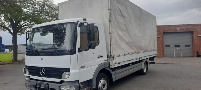 Mercedes-Benz 816 Pritsche Plane - Tent veoauto: pilt 1 Mercedes-Benz 816 Pritsche Plane - Tent veoauto: pilt 1