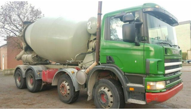 Scania 124-380PS 8x4 9-Qubik Stetter Euro:4 ZF-Schalte - Autobetoonisegisti: pilt 1 Scania 124-380PS 8x4 9-Qubik Stetter Euro:4 ZF-Schalte - Autobetoonisegisti: pilt 1