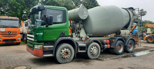 Scania P340PS 4-Achser 8x4 Betonmischer Euro:4 - Autobetoonisegisti: pilt 1 Scania P340PS 4-Achser 8x4 Betonmischer Euro:4 - Autobetoonisegisti: pilt 1
