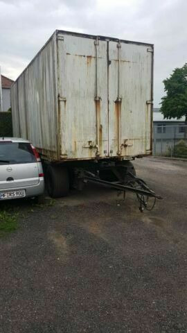 Furgoonjärelhaagis Schmitz Cargobull AWF 18 German Fahrzeug: pilt 1