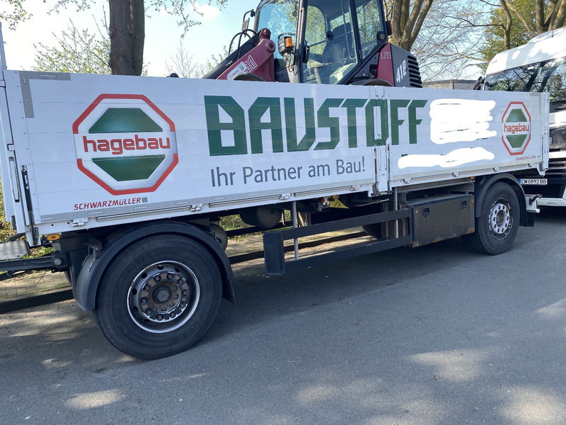 Schwarzmüller Baustoffpritsche - Platvormhaagis/ Madelhaagis: pilt 2 Schwarzmüller Baustoffpritsche - Platvormhaagis/ Madelhaagis: pilt 2