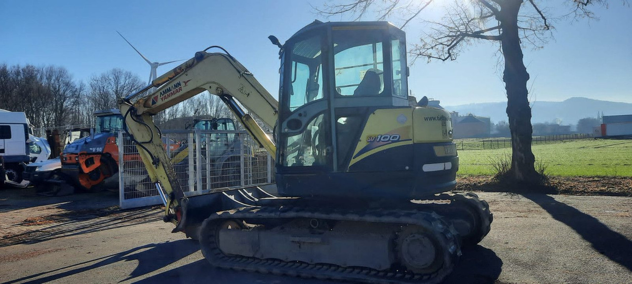 Yanmar SV 100 Bagger Deutsche Maschine 1-Hand - Miniekskavaator: pilt 4 Yanmar SV 100 Bagger Deutsche Maschine 1-Hand - Miniekskavaator: pilt 4