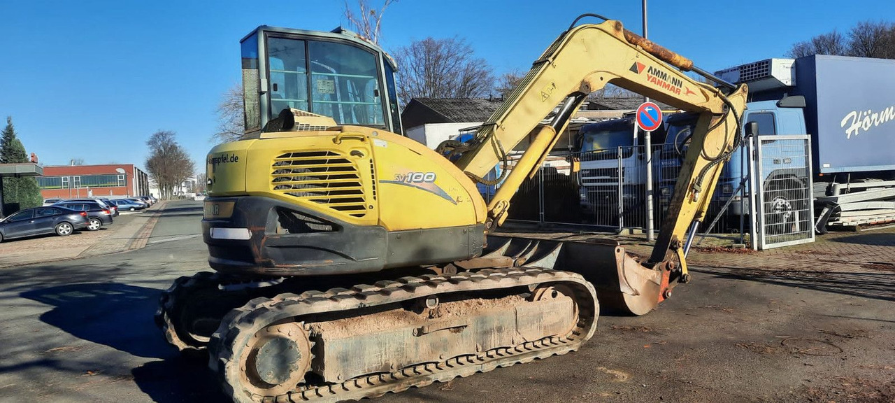 Yanmar SV 100 Bagger Deutsche Maschine 1-Hand - Miniekskavaator: pilt 3 Yanmar SV 100 Bagger Deutsche Maschine 1-Hand - Miniekskavaator: pilt 3