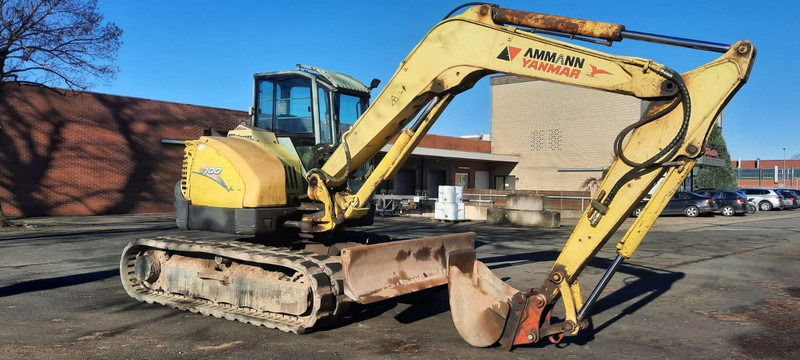 Yanmar SV 100 Bagger Deutsche Maschine 1-Hand - Miniekskavaator: pilt 1 Yanmar SV 100 Bagger Deutsche Maschine 1-Hand - Miniekskavaator: pilt 1