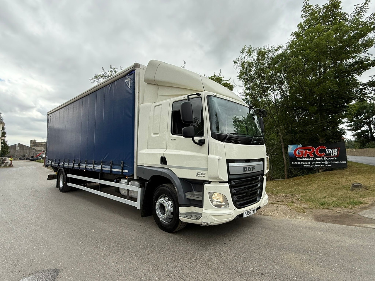 2016 DAF CF 250 Curtainside Truck - Tent veoauto: pilt 1 2016 DAF CF 250 Curtainside Truck - Tent veoauto: pilt 1