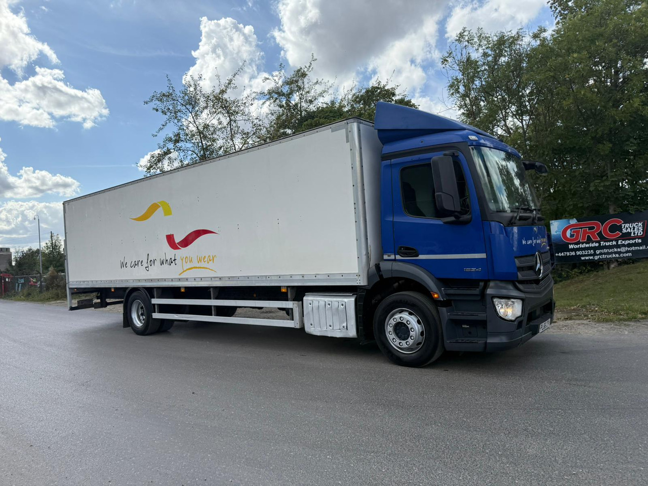 2016 Mercedes Antos 1824 Rigid Truck - Kasti veoauto: pilt 2 2016 Mercedes Antos 1824 Rigid Truck - Kasti veoauto: pilt 2