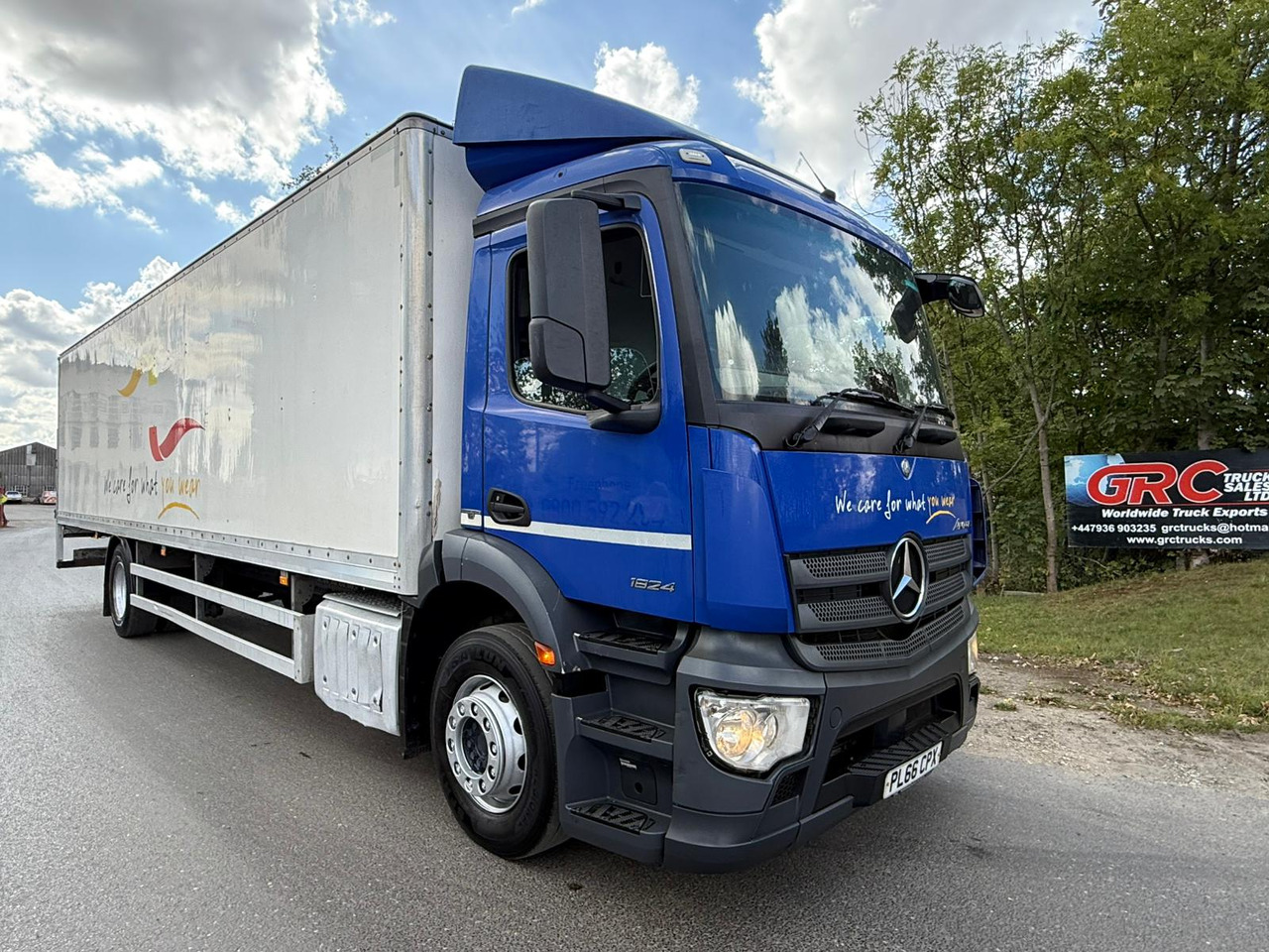 2016 Mercedes Antos 1824 Rigid Truck - Kasti veoauto: pilt 1 2016 Mercedes Antos 1824 Rigid Truck - Kasti veoauto: pilt 1