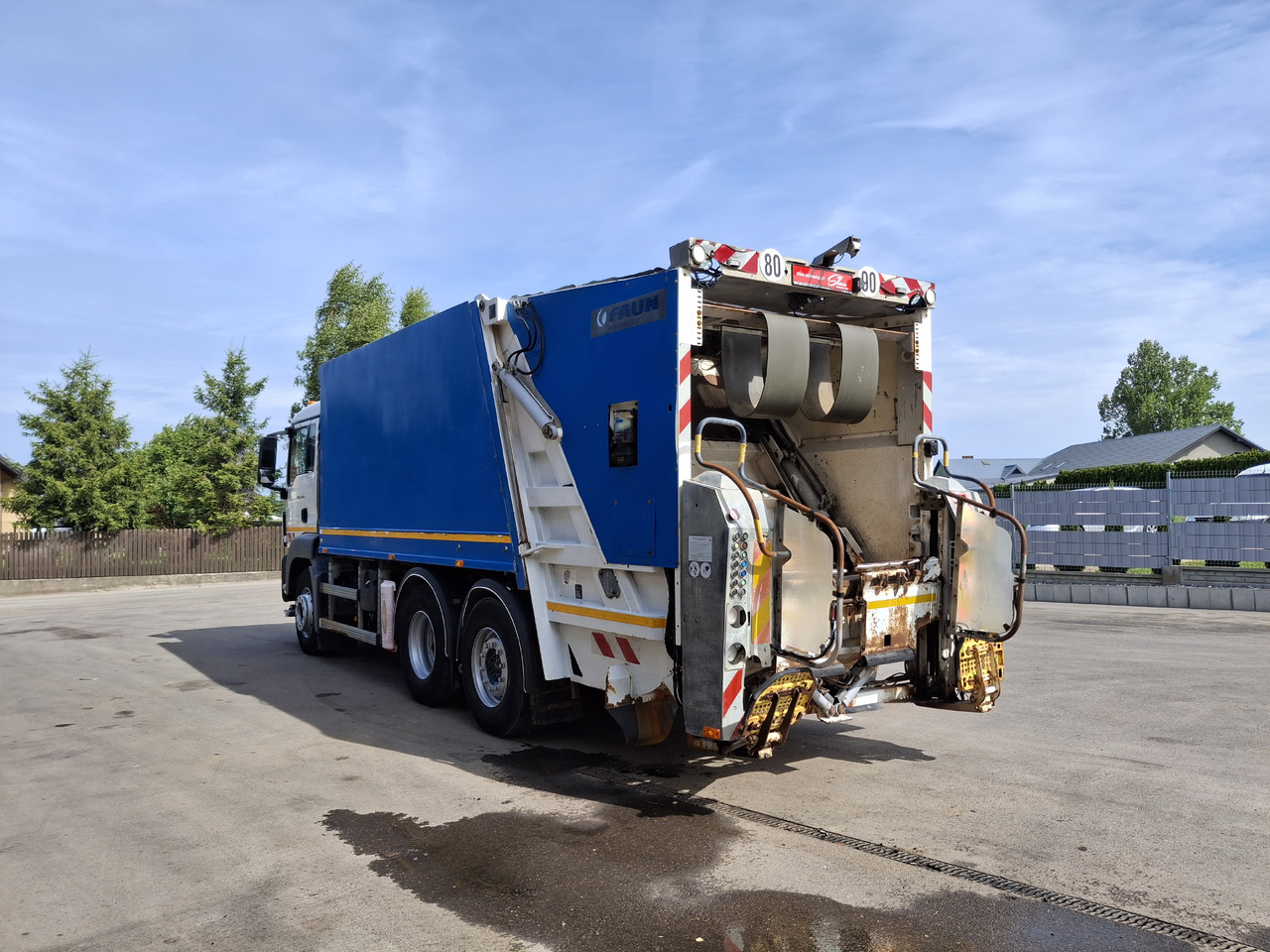 MAN MAN TGS 28.360 Śmieciarka Müllwagen Garbage Truck FAUN 3 Osie - Prügiauto: pilt 3 MAN MAN TGS 28.360 Śmieciarka Müllwagen Garbage Truck FAUN 3 Osie - Prügiauto: pilt 3