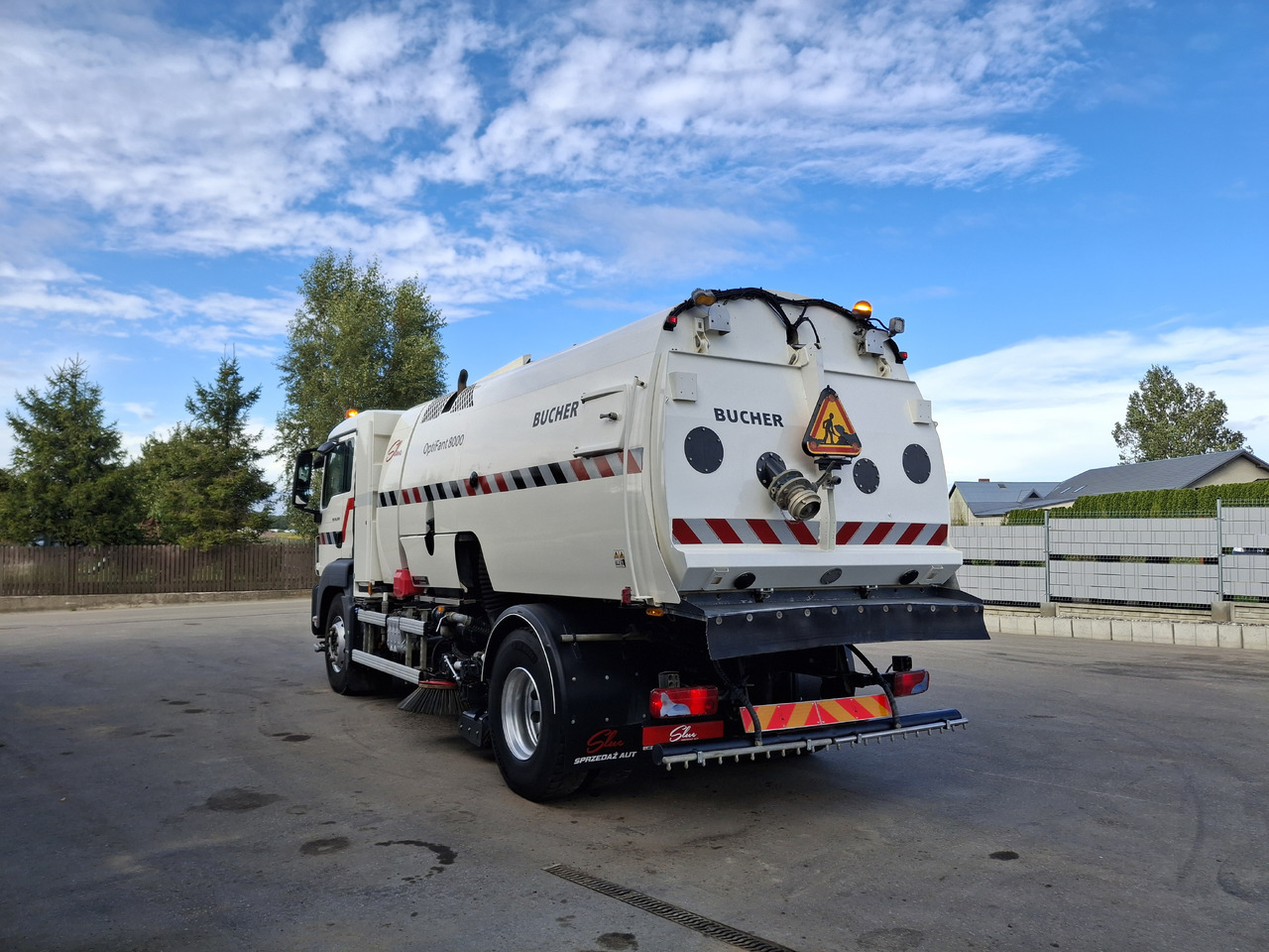 MAN TGS 18.320 Zamiatarka Kehrmaschine BUCHER OptiFant 8000 Karcher Euro 6 PM10 L/R Hochdruckreinigung - Tänavapühkimismasin: pilt 3 MAN TGS 18.320 Zamiatarka Kehrmaschine BUCHER OptiFant 8000 Karcher Euro 6 PM10 L/R Hochdruckreinigung - Tänavapühkimismasin: pilt 3