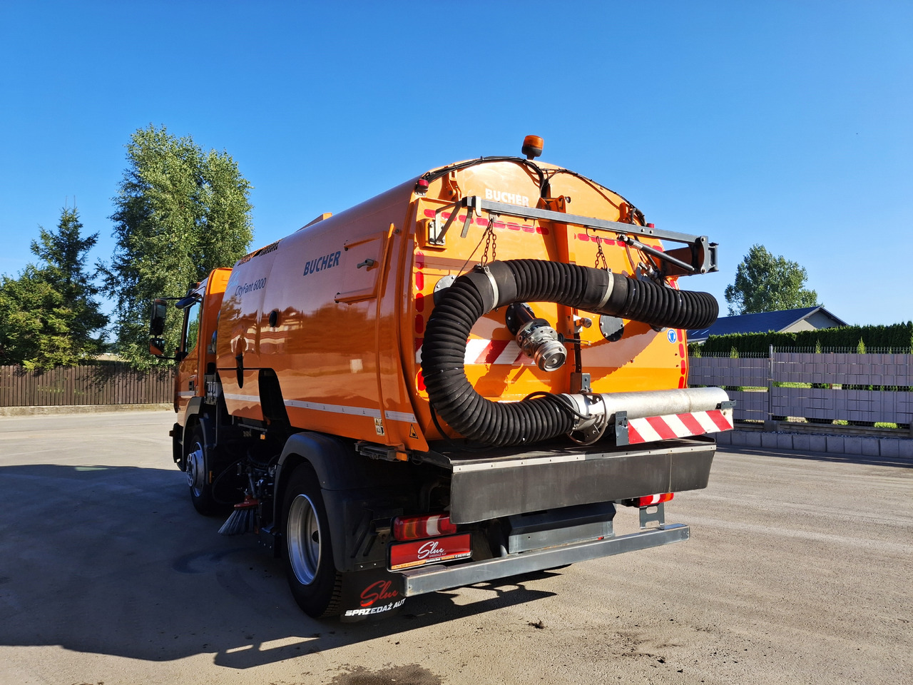 MERCEDES-BENZ Atego 1523 Zamiatarka Kehrmaschine BUCHER CityFant 6000 Euro 6 PM10 L/R Rura Do Liści - Tänavapühkimismasin: pilt 3 MERCEDES-BENZ Atego 1523 Zamiatarka Kehrmaschine BUCHER CityFant 6000 Euro 6 PM10 L/R Rura Do Liści - Tänavapühkimismasin: pilt 3
