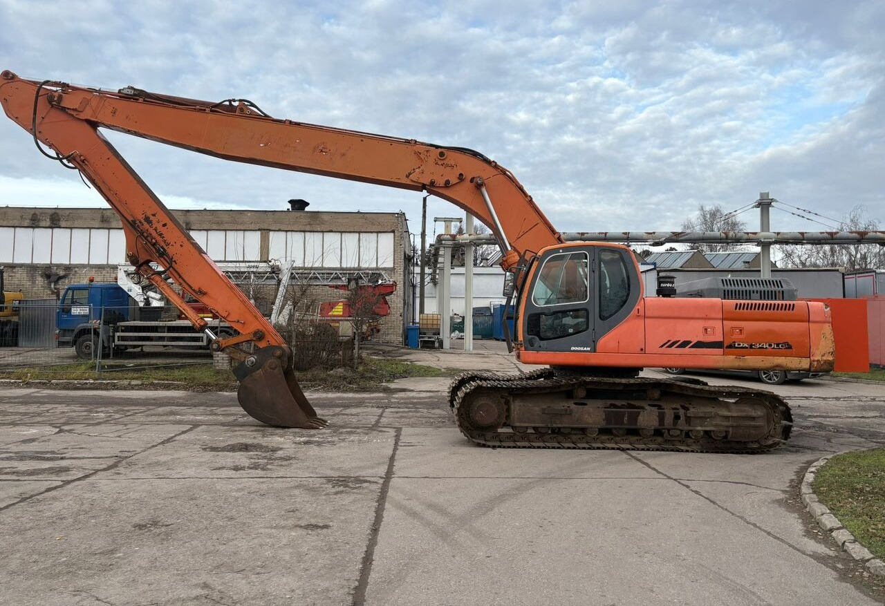 Doosan DX 340 LC long reach 17m - Lintekskavaator: pilt 1 Doosan DX 340 LC long reach 17m - Lintekskavaator: pilt 1
