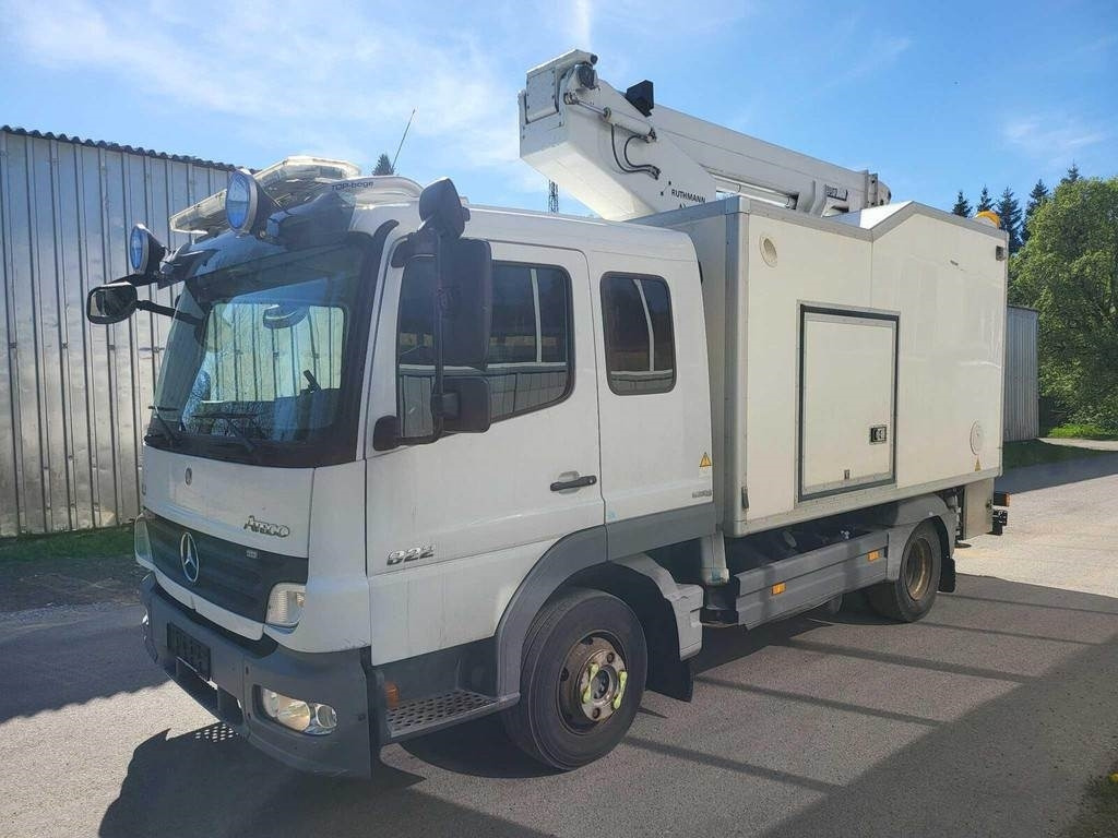 Mercedes-Benz ATEGO 822/ RUTHMANN STEIGER TK145 - Veoautolt tõusev platvorm: pilt 3 Mercedes-Benz ATEGO 822/ RUTHMANN STEIGER TK145 - Veoautolt tõusev platvorm: pilt 3