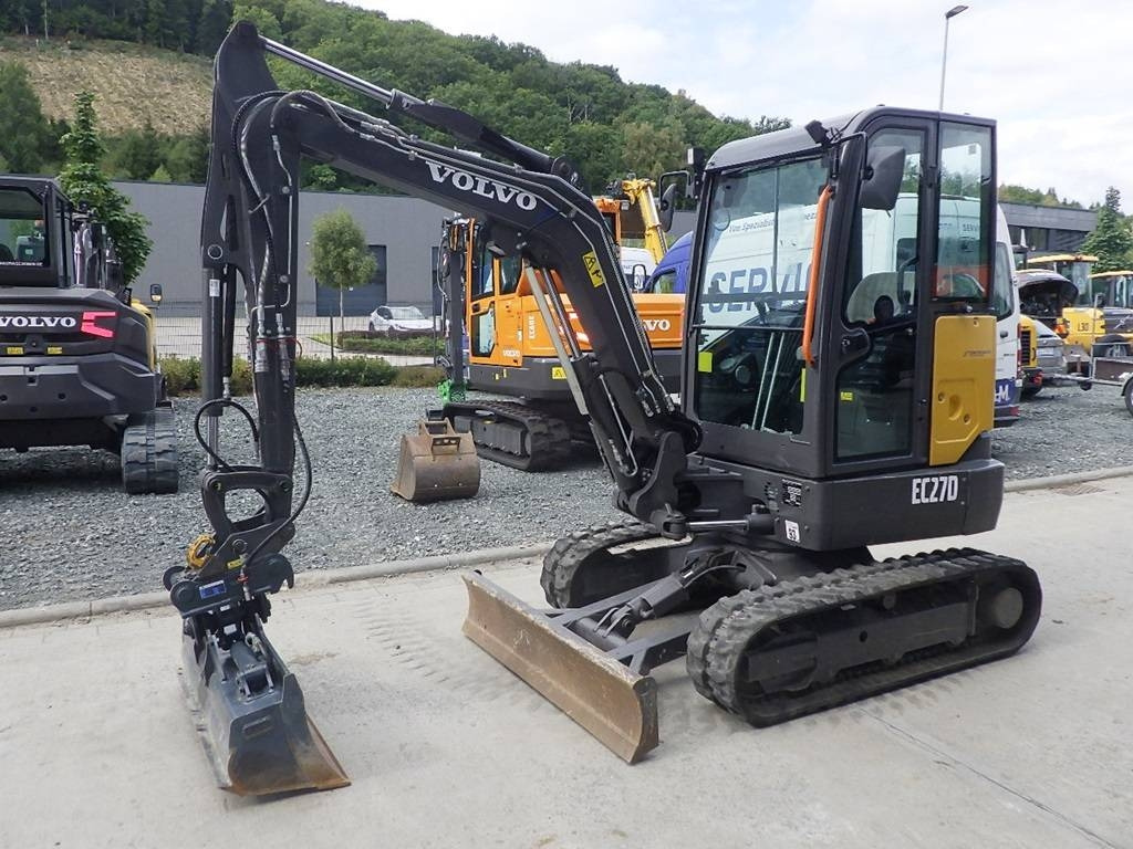 Volvo EC 27 D - Miniekskavaator: pilt 1 Volvo EC 27 D - Miniekskavaator: pilt 1