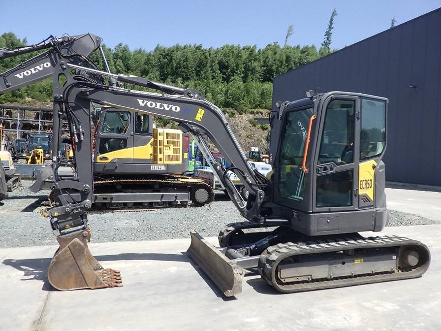 Volvo ECR 50 F - Miniekskavaator: pilt 1 Volvo ECR 50 F - Miniekskavaator: pilt 1
