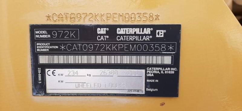 Rataslaadur CAT 972K: pilt 24