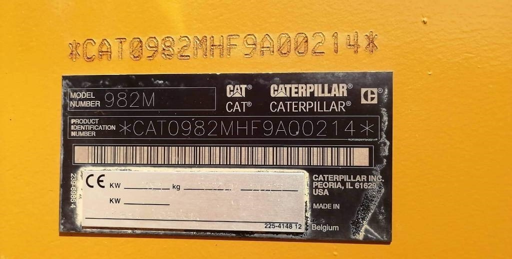 CAT 982 M - Rataslaadur: pilt 4 CAT 982 M - Rataslaadur: pilt 4