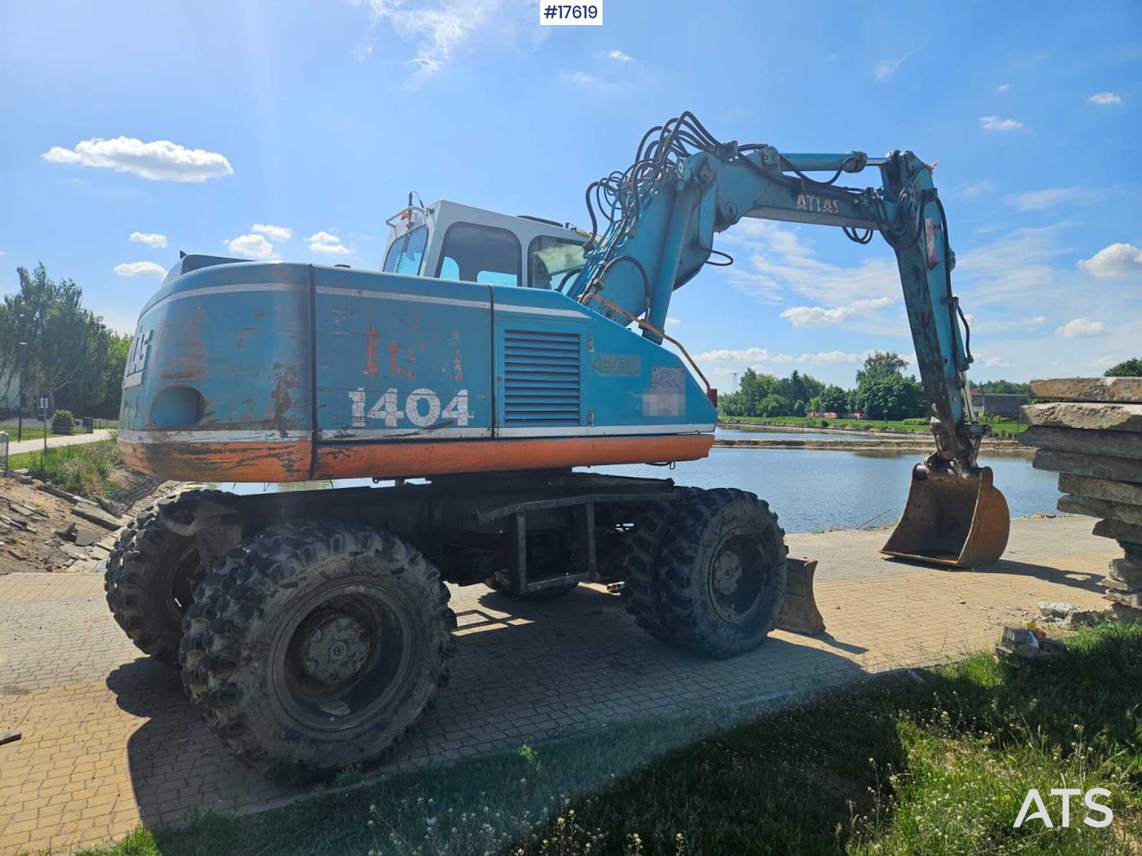 1997 Atlas 1404 - Ratastel ekskavaator: pilt 2 1997 Atlas 1404 - Ratastel ekskavaator: pilt 2