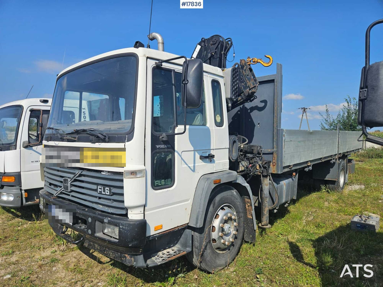 1997 Volvo FL 619 - Madelveok/ Platvormveok, Kraanaga veoauto: pilt 1 1997 Volvo FL 619 - Madelveok/ Platvormveok, Kraanaga veoauto: pilt 1