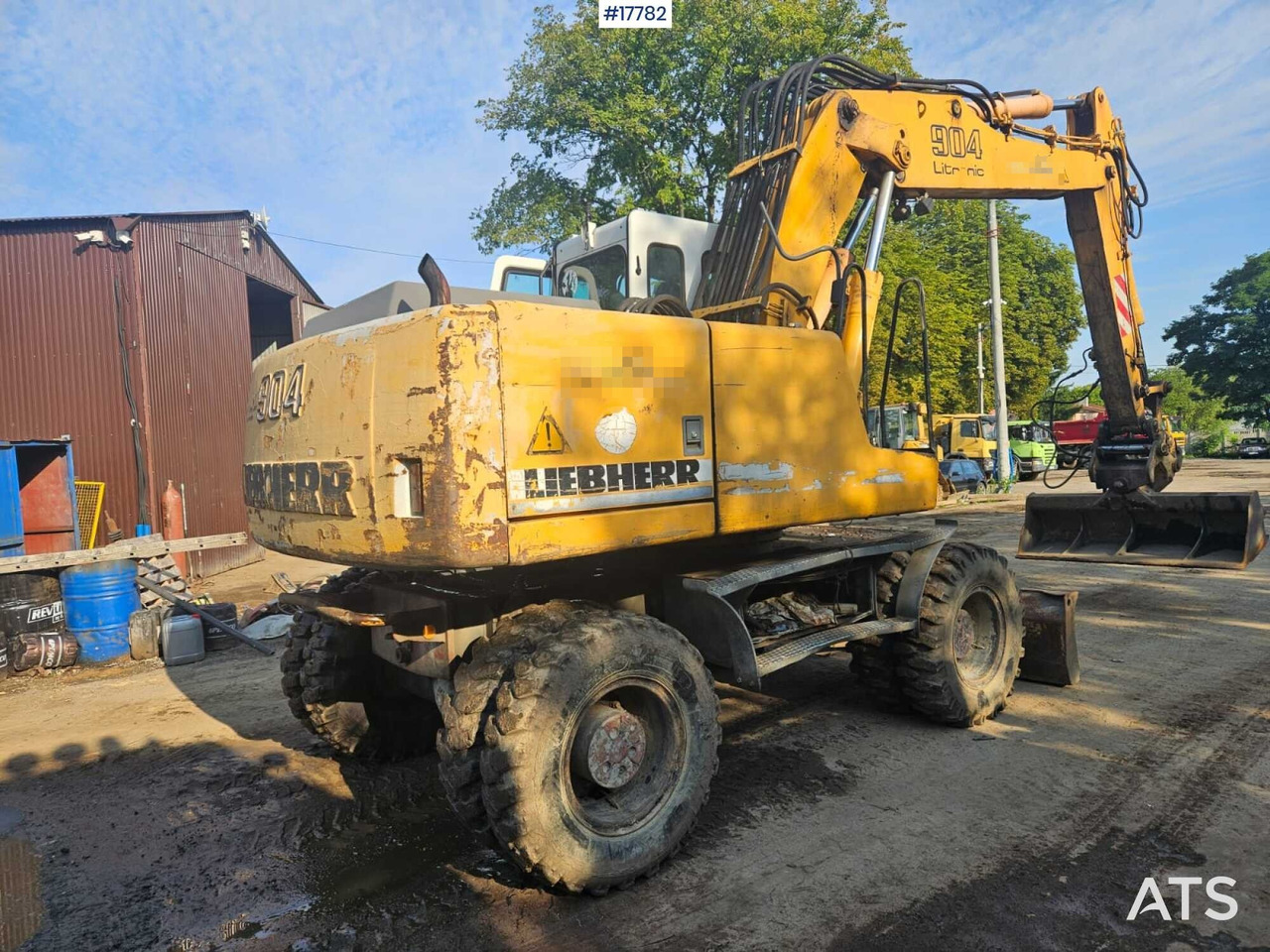 2002 Liebherr  A 904 - Ratastel ekskavaator: pilt 2 2002 Liebherr  A 904 - Ratastel ekskavaator: pilt 2