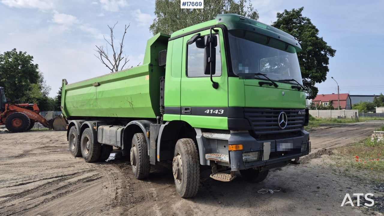 2002 Mercedes-Benz Actros 4143 8x8 - Kallurauto: pilt 1 2002 Mercedes-Benz Actros 4143 8x8 - Kallurauto: pilt 1