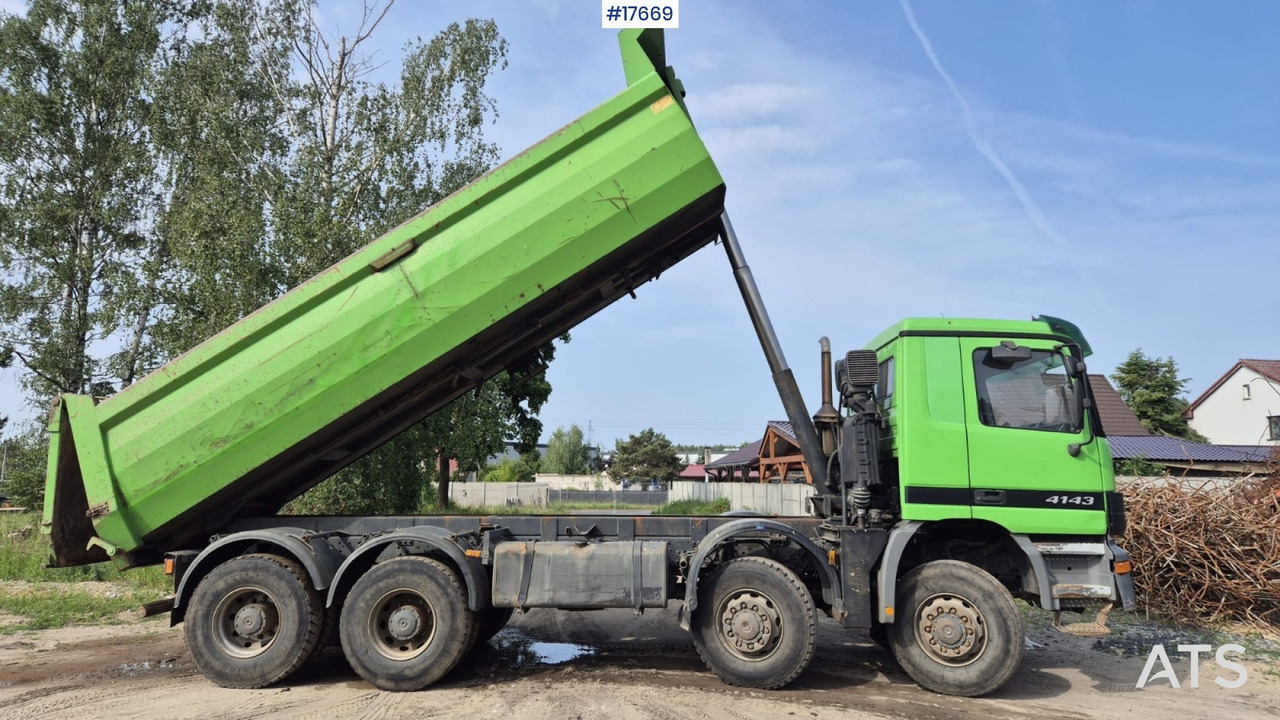 2002 Mercedes-Benz Actros 4143 8x8 - Kallurauto: pilt 3 2002 Mercedes-Benz Actros 4143 8x8 - Kallurauto: pilt 3