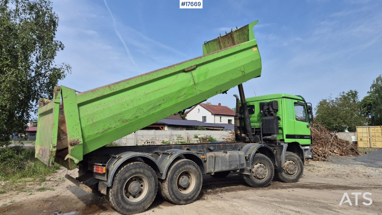 2002 Mercedes-Benz Actros 4143 8x8 - Kallurauto: pilt 5 2002 Mercedes-Benz Actros 4143 8x8 - Kallurauto: pilt 5