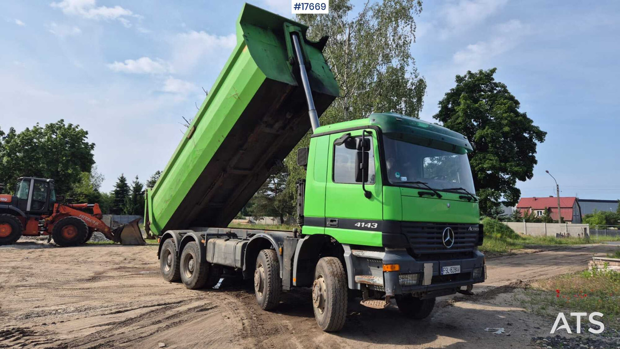 2002 Mercedes-Benz Actros 4143 8x8 - Kallurauto: pilt 2 2002 Mercedes-Benz Actros 4143 8x8 - Kallurauto: pilt 2