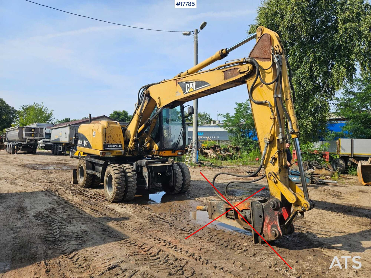 2005 CAT M313 C - Ratastel ekskavaator: pilt 2 2005 CAT M313 C - Ratastel ekskavaator: pilt 2