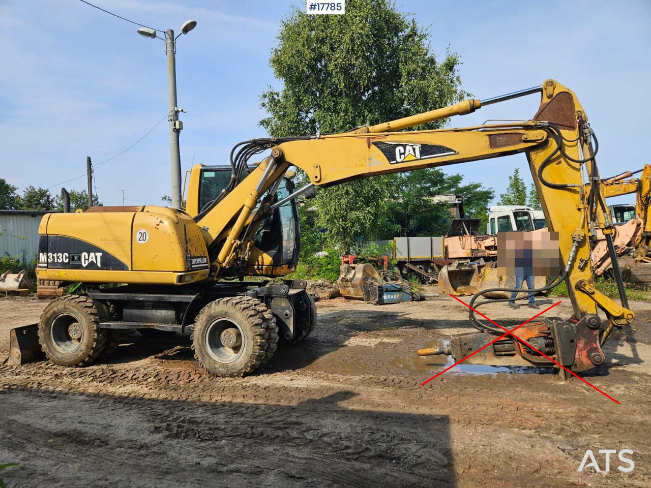 2005 CAT M313 C - Ratastel ekskavaator: pilt 5 2005 CAT M313 C - Ratastel ekskavaator: pilt 5