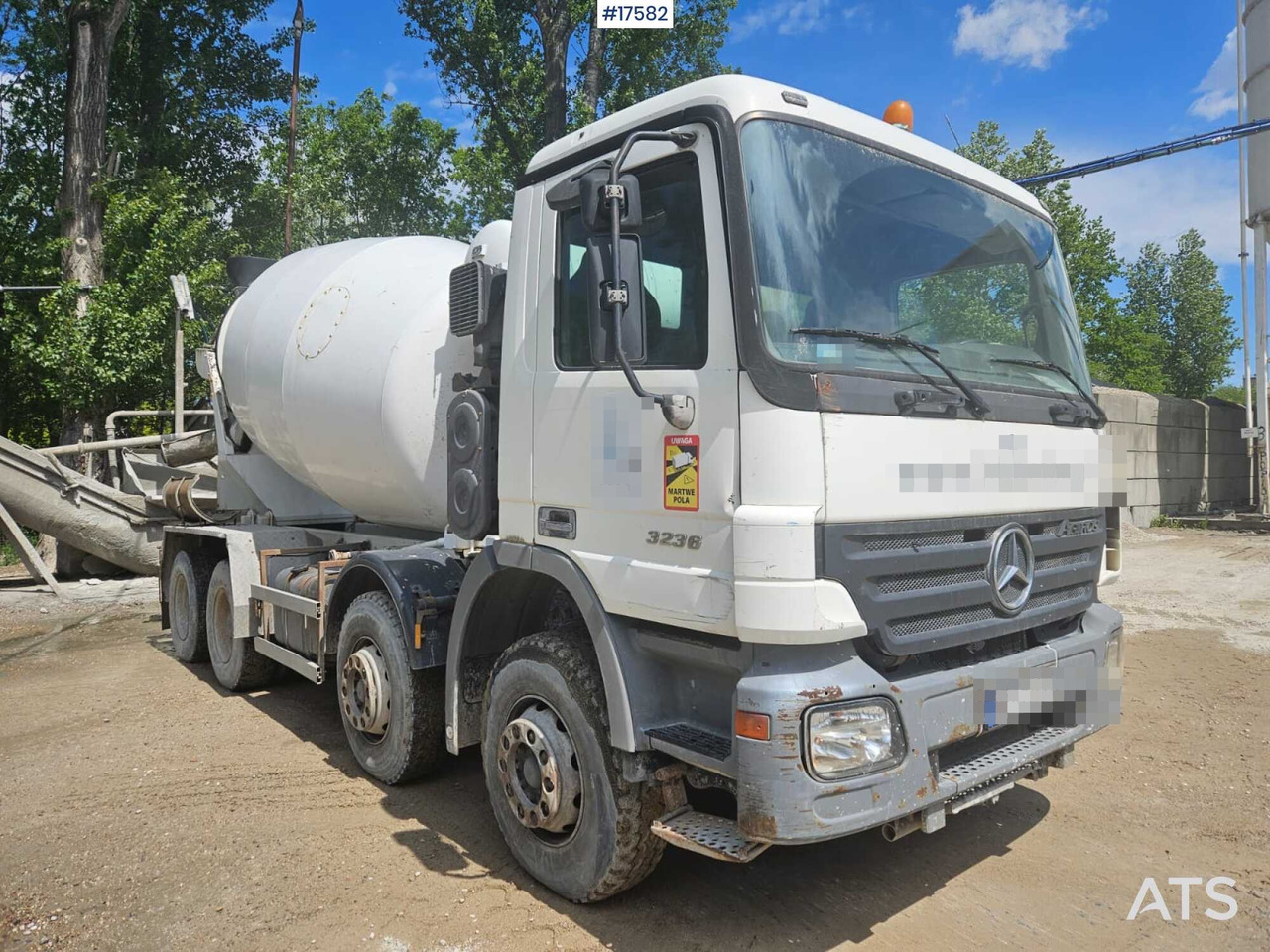 2005 Mercedes-Benz Actros 3236 - Autobetoonisegisti: pilt 4 2005 Mercedes-Benz Actros 3236 - Autobetoonisegisti: pilt 4