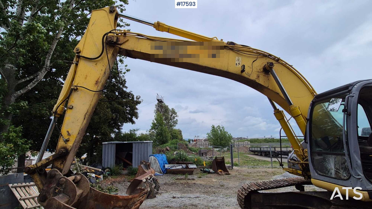 Lintekskavaator 2005 New Holland E215: pilt 9