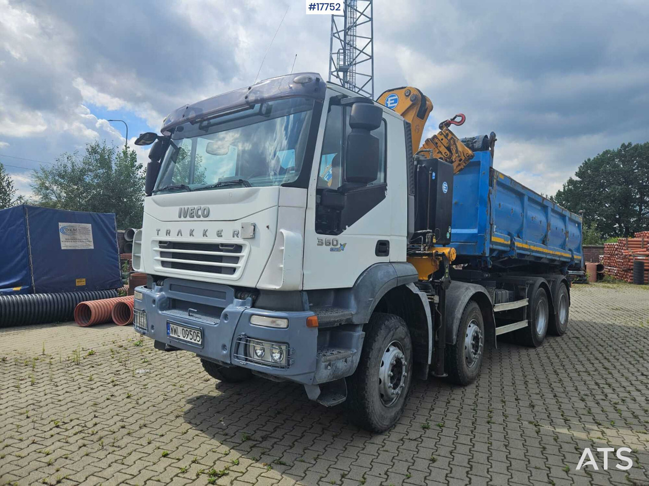 2007 Iveco Trakker +EFFER 210 3s - Kraanaga veoauto, Kallurauto: pilt 1 2007 Iveco Trakker +EFFER 210 3s - Kraanaga veoauto, Kallurauto: pilt 1