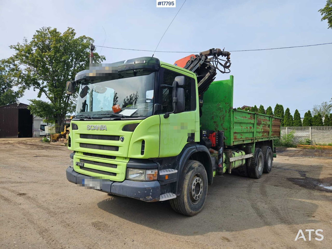 2007 Scania P 340 - Madelveok/ Platvormveok, Kraanaga veoauto: pilt 2 2007 Scania P 340 - Madelveok/ Platvormveok, Kraanaga veoauto: pilt 2