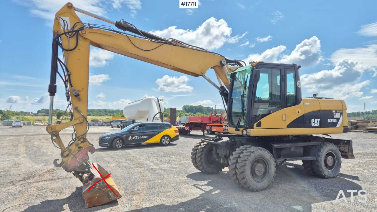 2008 CAT M316D - Ratastel ekskavaator: pilt 5 2008 CAT M316D - Ratastel ekskavaator: pilt 5