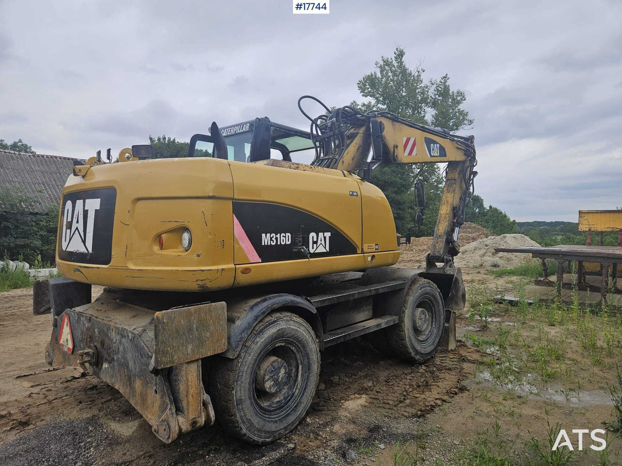 2008 CAT M316D - Ratastel ekskavaator: pilt 4 2008 CAT M316D - Ratastel ekskavaator: pilt 4