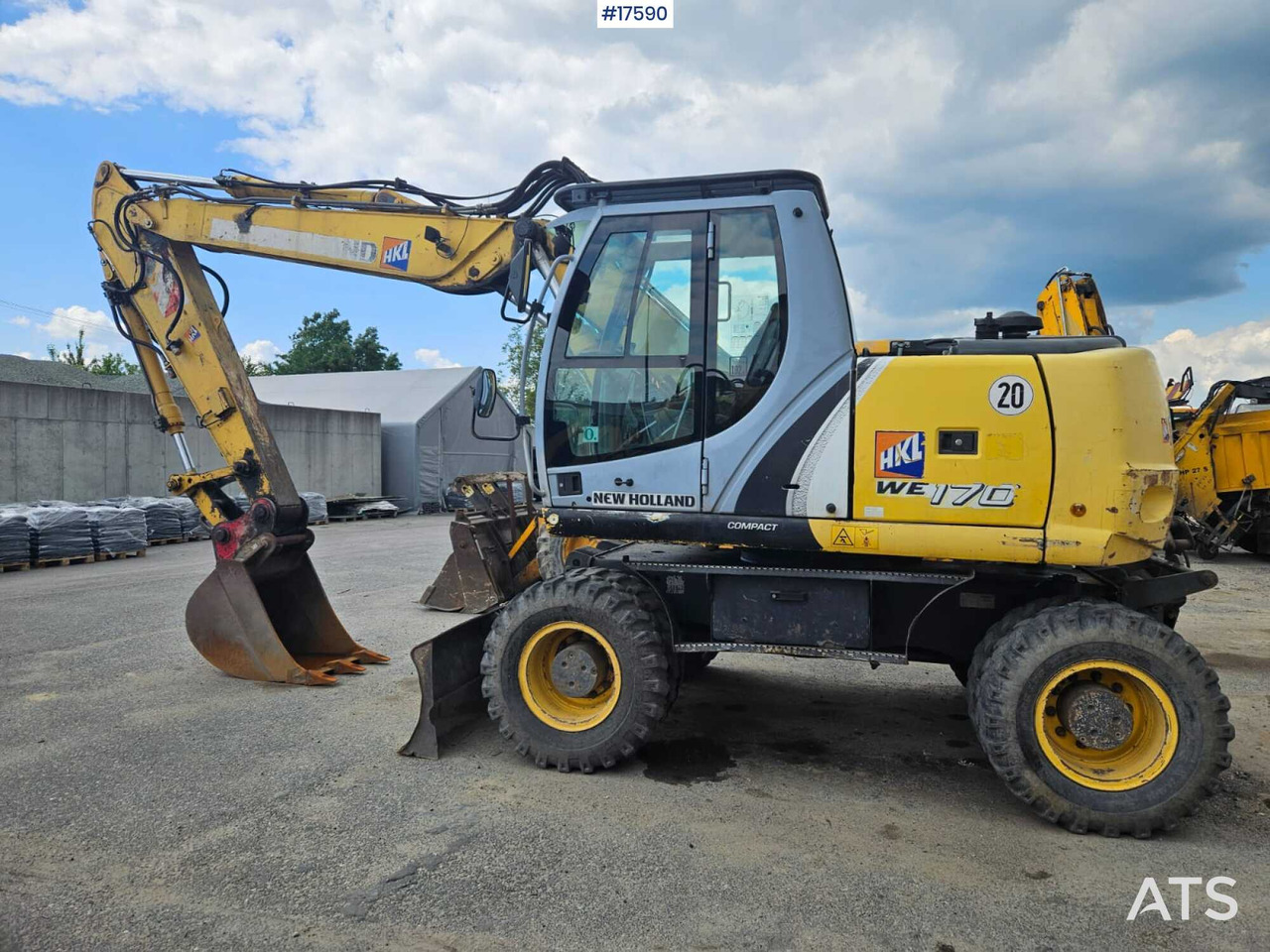 2010, New Holland WL 170C - Ratastel ekskavaator: pilt 5 2010, New Holland WL 170C - Ratastel ekskavaator: pilt 5