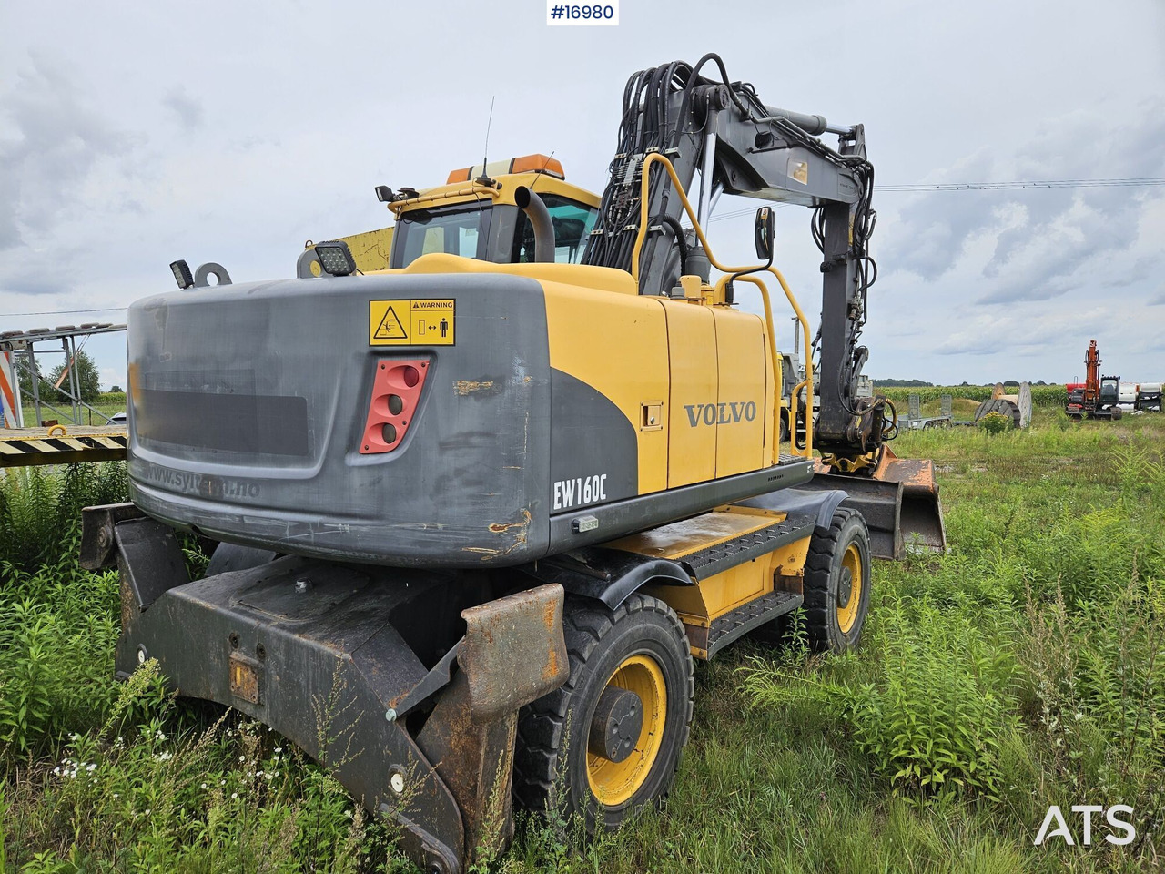 2010 Volvo EW160C z rototilt i łyżką w zestawie - Ratastel ekskavaator: pilt 5 2010 Volvo EW160C z rototilt i łyżką w zestawie - Ratastel ekskavaator: pilt 5