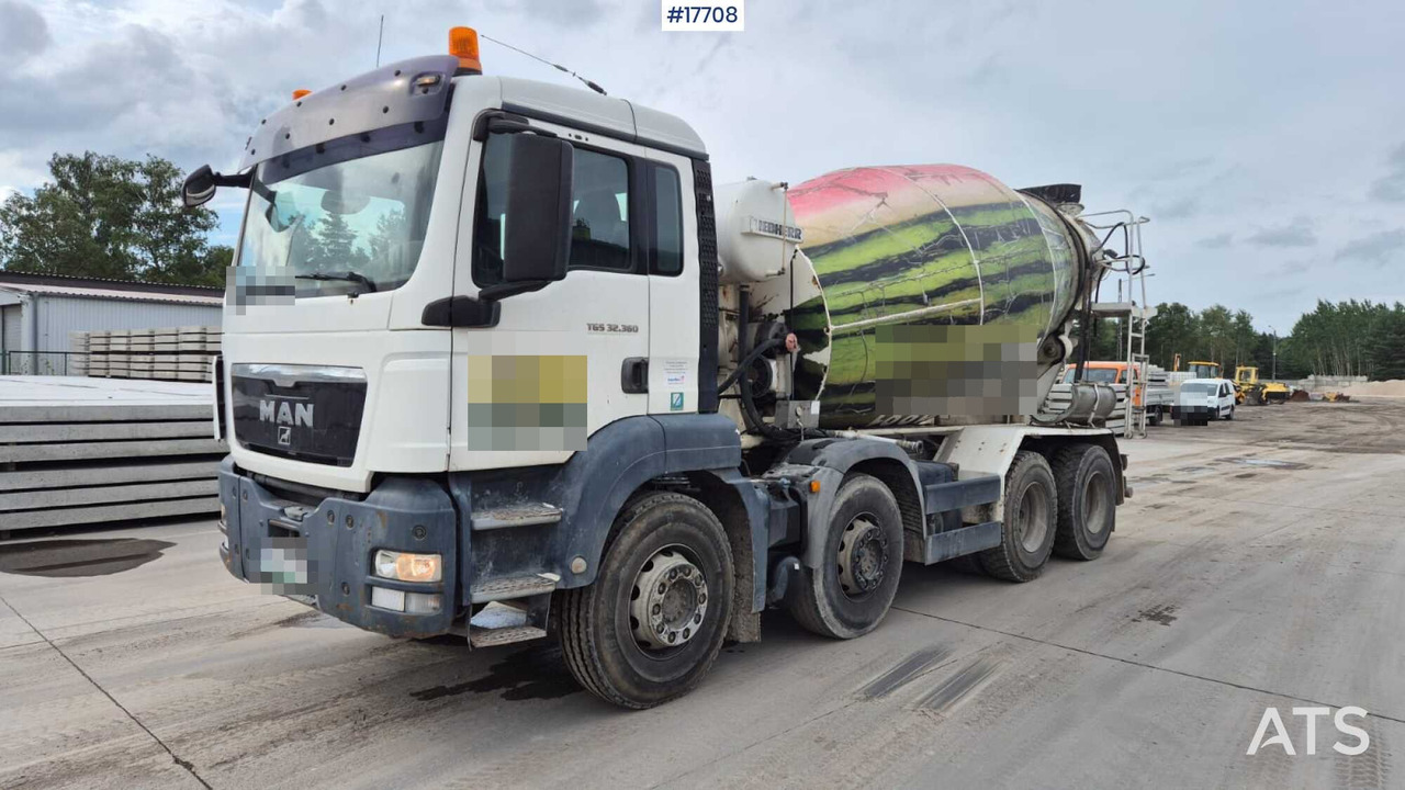2011 MAN TGS 32.360 - Autobetoonisegisti: pilt 1 2011 MAN TGS 32.360 - Autobetoonisegisti: pilt 1