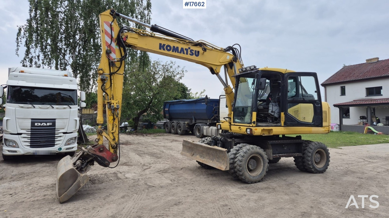 2012 Komatsu PW 160 - Ratastel ekskavaator: pilt 5 2012 Komatsu PW 160 - Ratastel ekskavaator: pilt 5