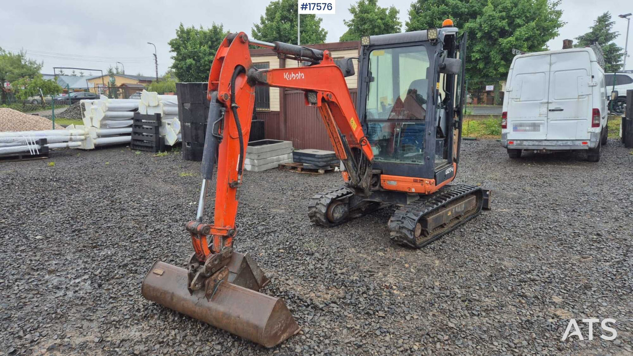 2014 Kubota U27-4 - Miniekskavaator: pilt 1 2014 Kubota U27-4 - Miniekskavaator: pilt 1