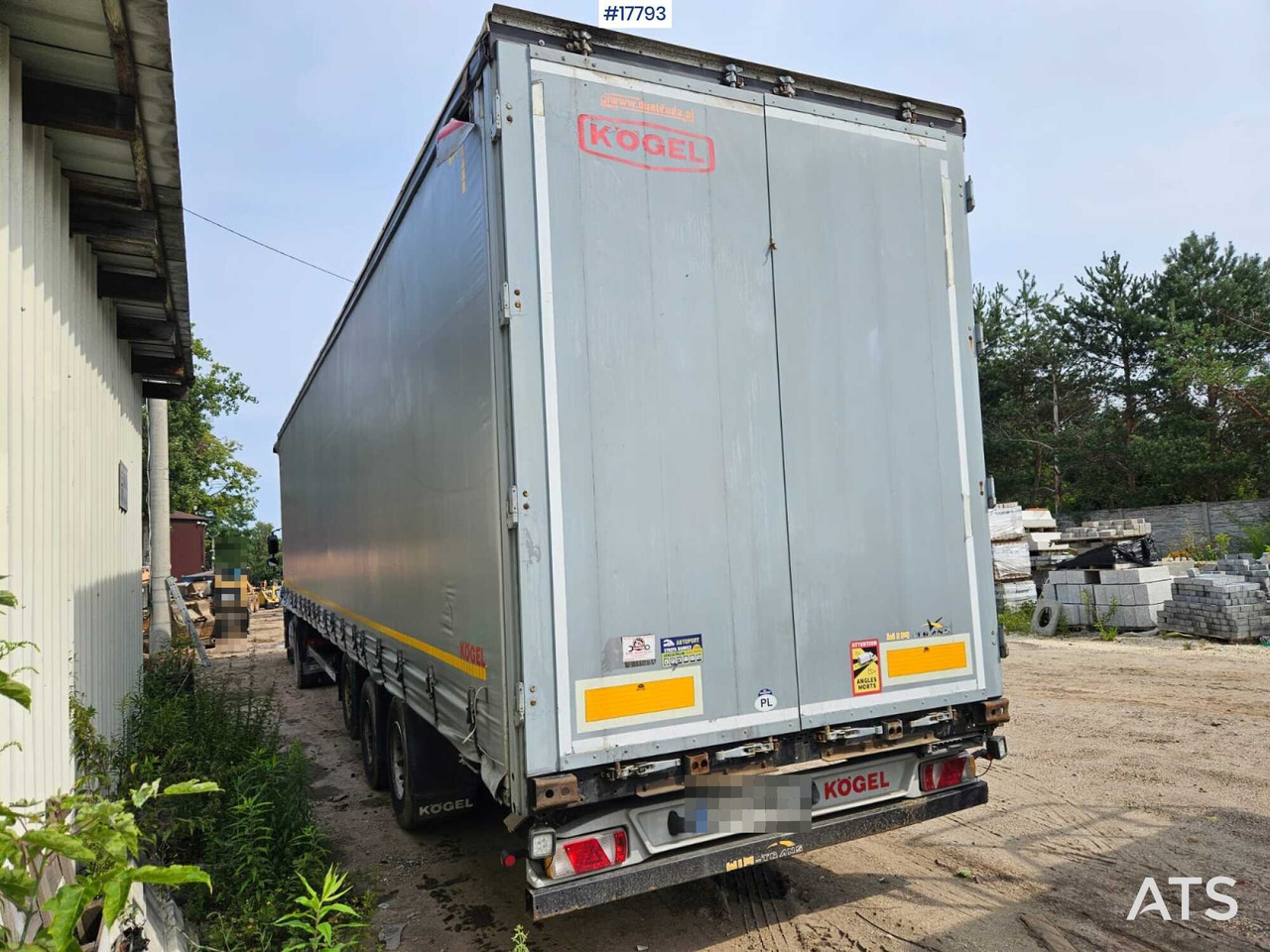 2015 Kögel S-24 - Tentpoolhaagis: pilt 4 2015 Kögel S-24 - Tentpoolhaagis: pilt 4