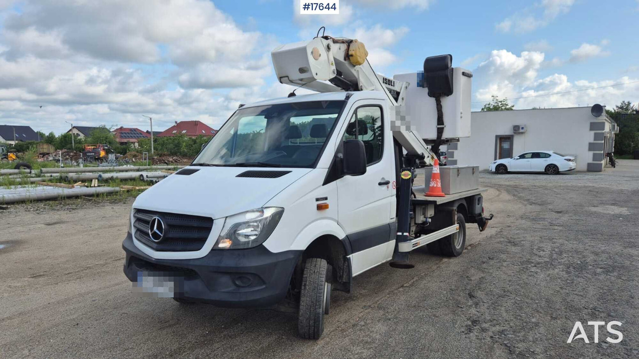 2017 Mercedes-Benz Sprinter 516 CDI - Veoautolt tõusev platvorm: pilt 1 2017 Mercedes-Benz Sprinter 516 CDI - Veoautolt tõusev platvorm: pilt 1
